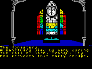 The Heroes Of Karn screenshot 2 for ZX Spectrum